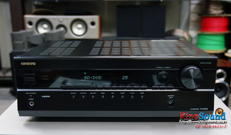 HDMI 1.4a 지원 <온쿄 TX-SR308> 입문기 AV리시버 입고