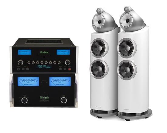 Mcintosh C53+MC462+B&W 803 D3 패키지 