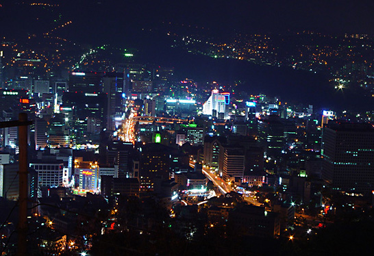 남산의 야경
