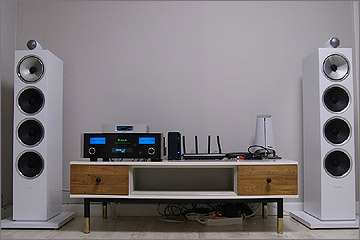 B&W 702S2 매인스피커, 매킨토시 MA5200, 루민 D1네트워크 플레이어 하이파이 설치기!!!